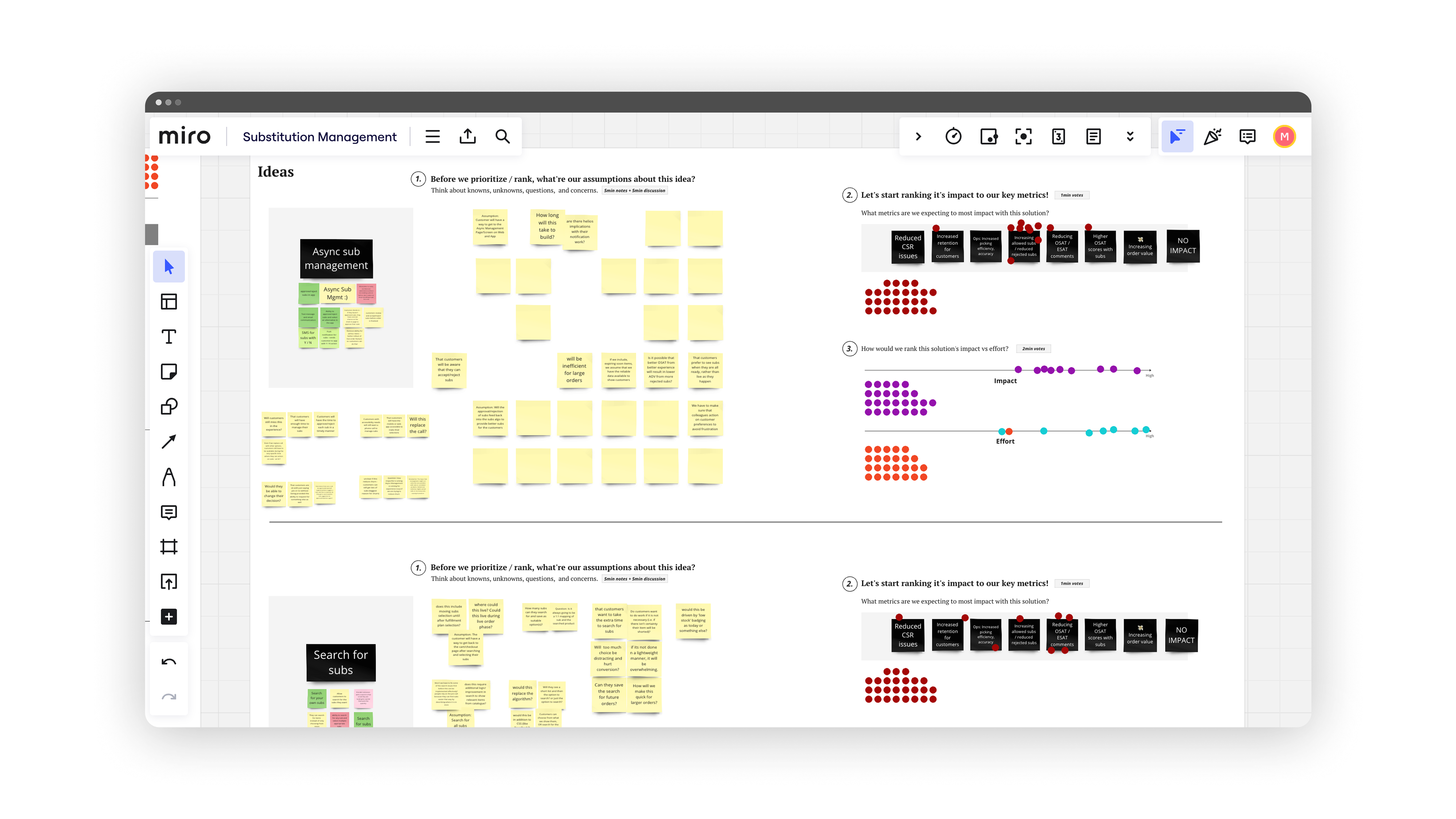 Workshop Miro board 3